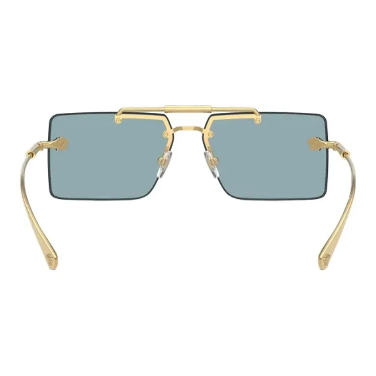 VERSACE Rectangular Frame Sunglasses-3