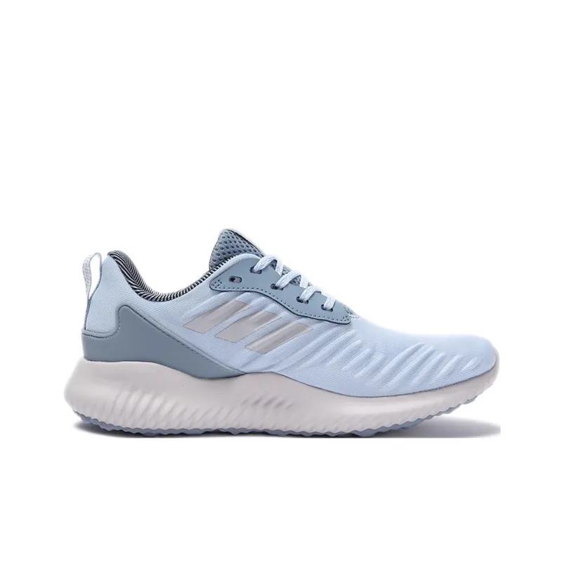 Adidas Bounce Wear Resistant Slip Resistant Low Top Running Shoes Women's Blue-1