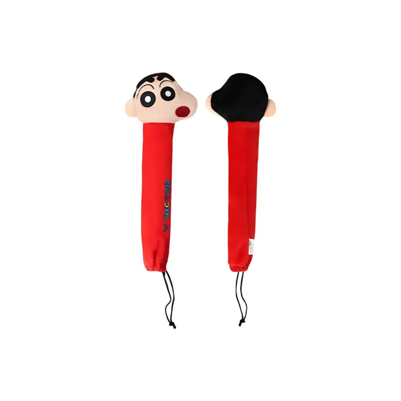 VICTOR x Crayon Shinchan Badminton Equipment Red Polyester Unisex 28*8cm-1
