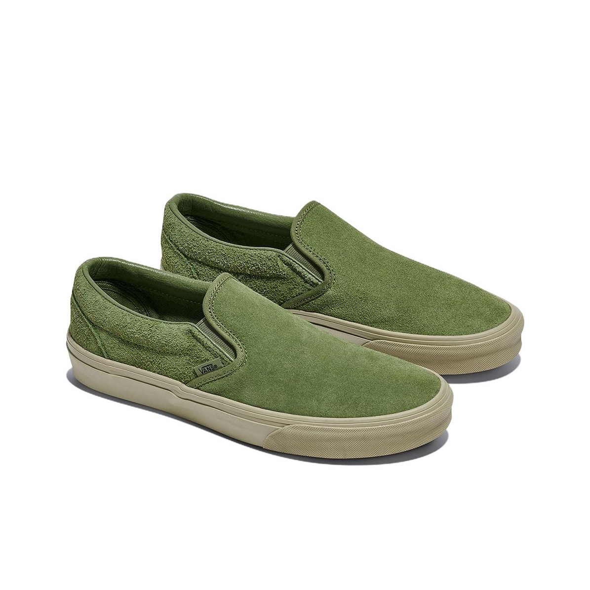 Slip-On Classic Vans 'Suede Mix - Elm Green' 36 - POIZON