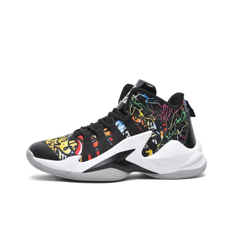 MUSHILANDI Cushioning, Breathable, And Resilient Design Mid Top Basketball Shoes Unisex-0