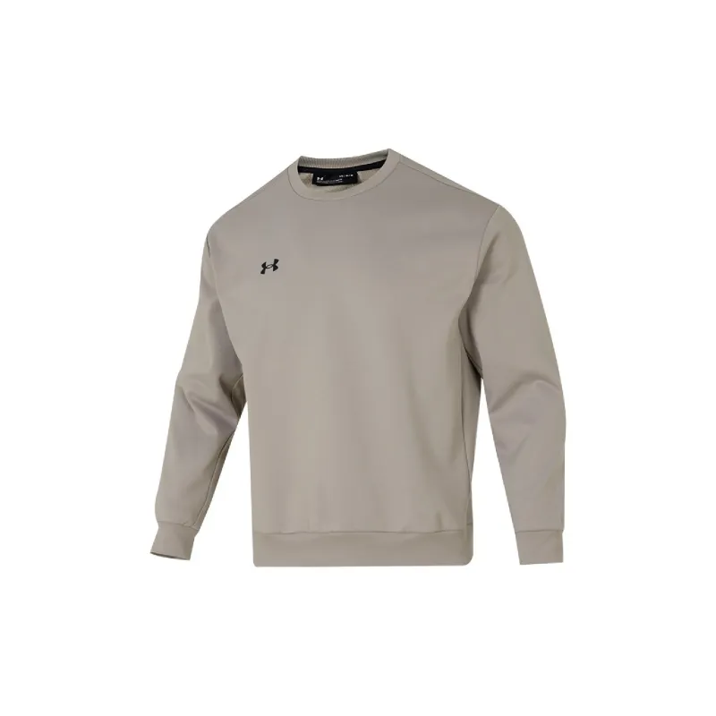 Under Armour Sweatshirt Unisex Brown With Free Shopping Bag-1