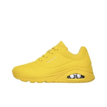 Skechers Uno Slip-Resistant Low-Top Casual Shoes Women's Yellow