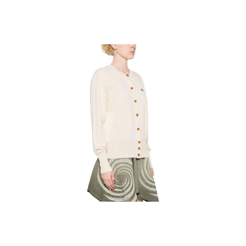 Vivienne Westwood Orb Embroidered Buttoned Cardigan-4