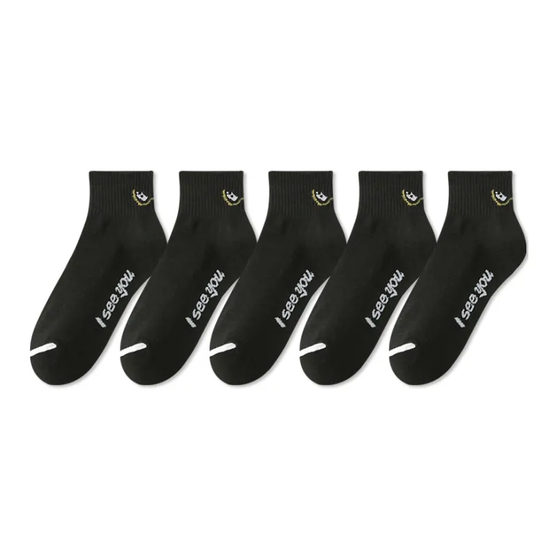 Mulong Family Mid Calf Socks Men's 7 Pack-15