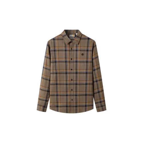 Timberland Shirts Men Khaki