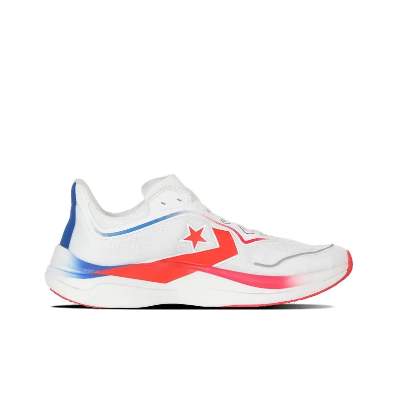 Converse Cons Anti Slip Wear Resistant Low Top Running Shoes Unisex White-1