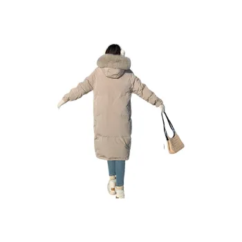 Flowers In Water Puffer Jacket Women's