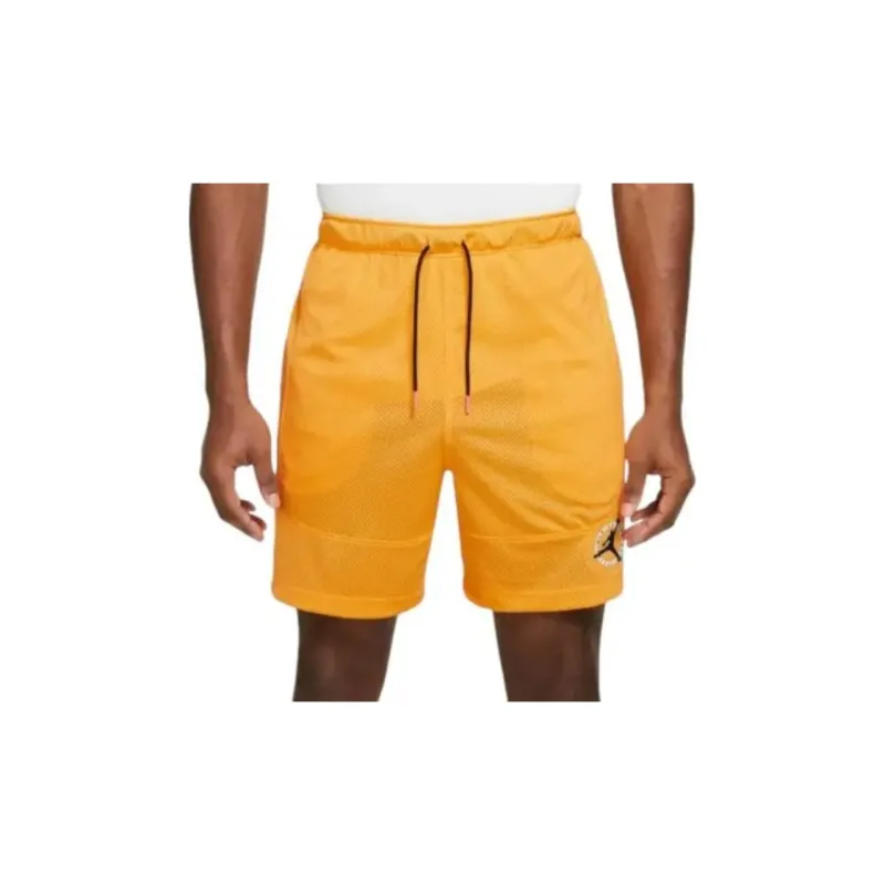 Jordan Flight MVP Mesh Casual Shorts Men Orange-1