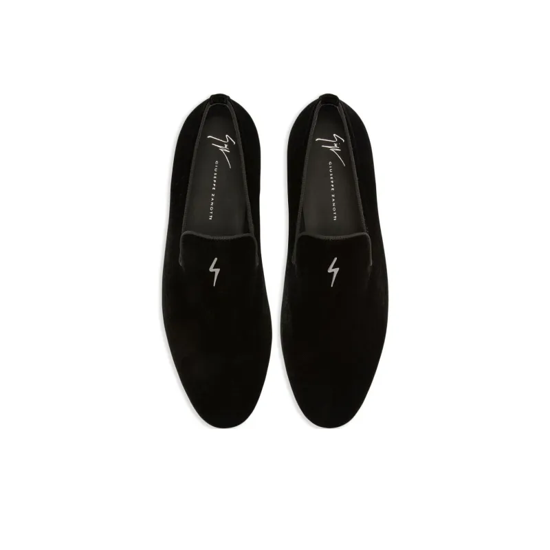 Giuseppe Zanotti Seymour Velvet Loafers-4