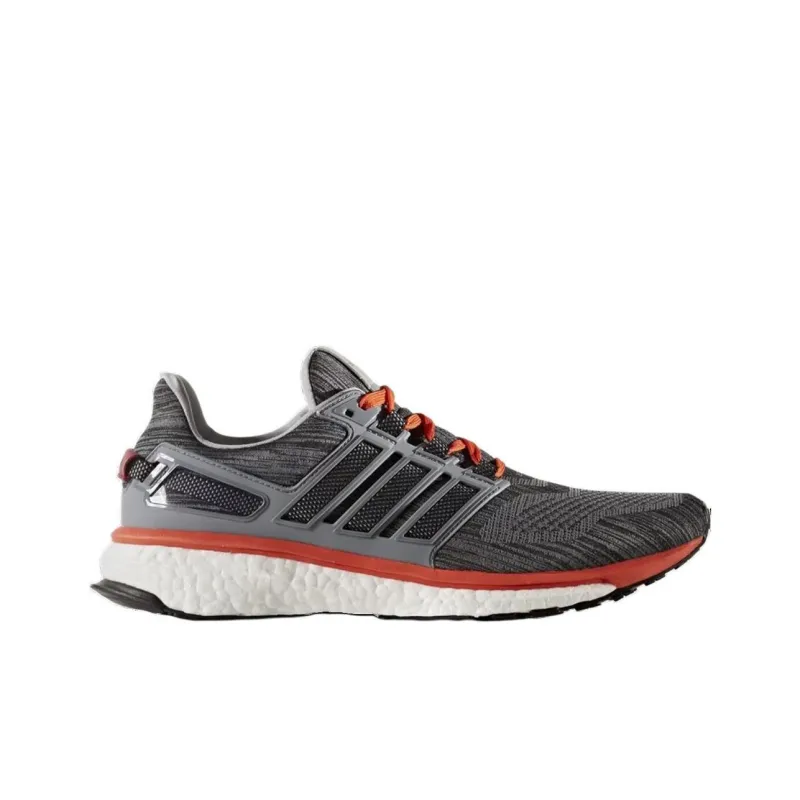 Adidas Energy Boost 3 Anti-Slip Wear-Resistant Low-Top Running Shoes Men's Gray-1