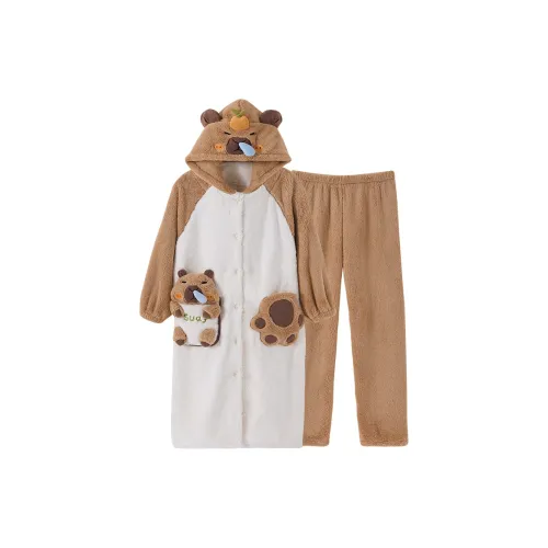 OUSHIBO Pajama Set Women's Image Color
