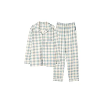 MIIOW Pajama Set Men's Light Blue