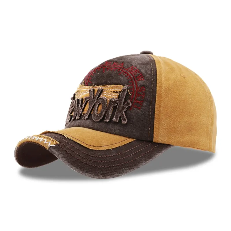ZANC Cotton Baseball Caps Unisex Multiple Colors-5