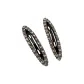 Gray Stray Diamond Hair Clip