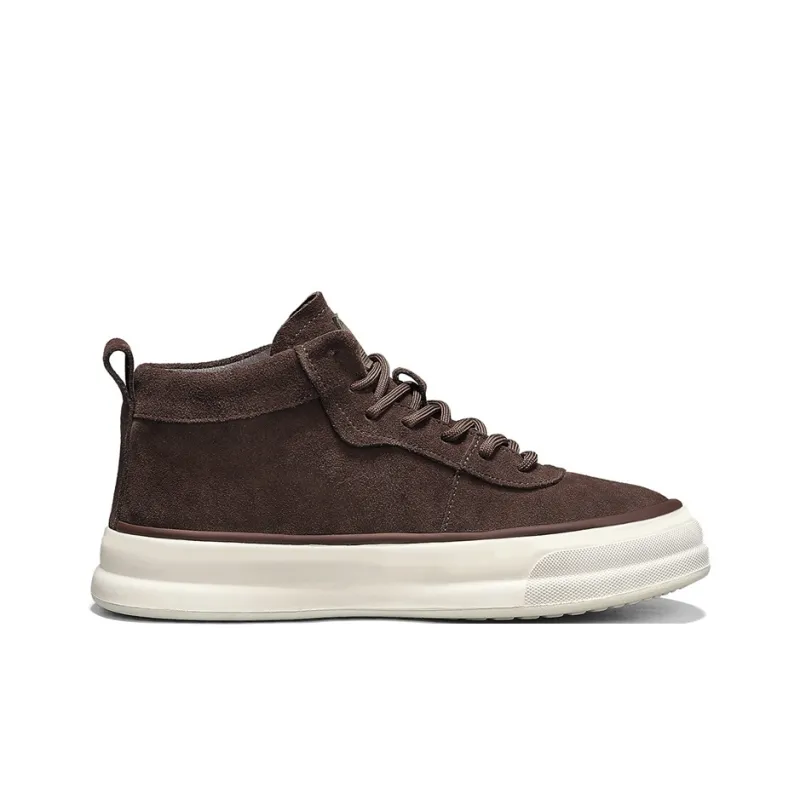 M.M Party Cushioning Wear Resistant Balance Mid Top Skateboard Shoes Men's-1