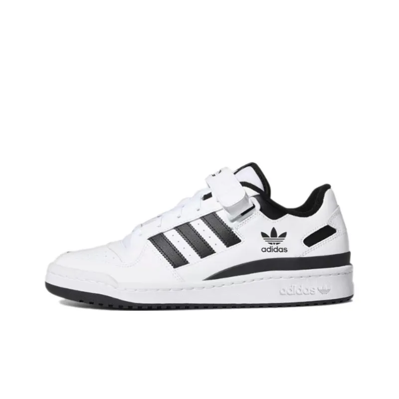 Adidas Originals FORUM Coverage Abrasion Resistant Lightweight Low Top Skateboard Shoes Unisex-0