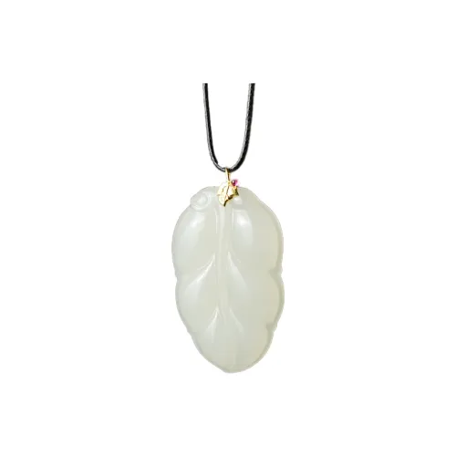 FANHAOGANG JADE Hetian Jade Necklaces White Jade Women's