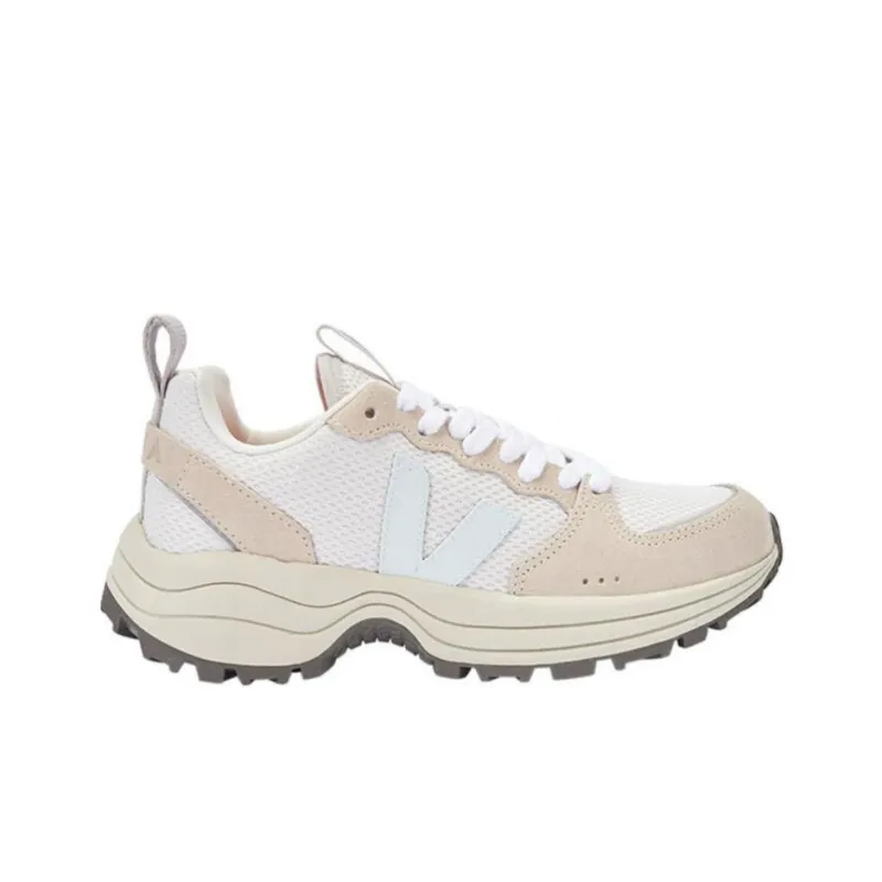 VEJA Venturi Suede Lace Up 'Beige Menthol'-1