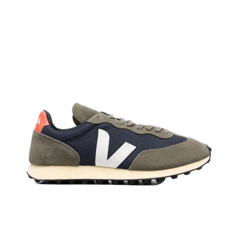 VEJA Rio Branco Lace Up Sneakers 'Olive Khaki'-1