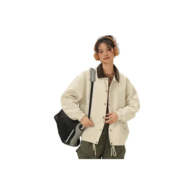 TONYKRZ Jackets Coats Unisex Coffee-6