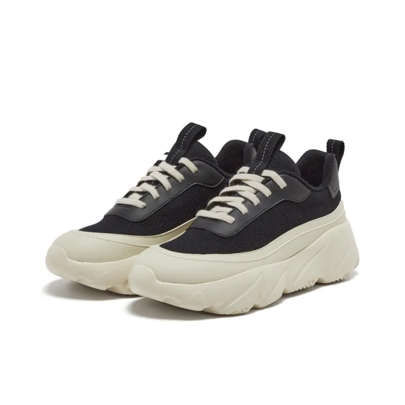 Walk More Windy Shoes Cushioned Wear-Resistant Lightweight Low-Top Chunky Sneakers Unisex-9