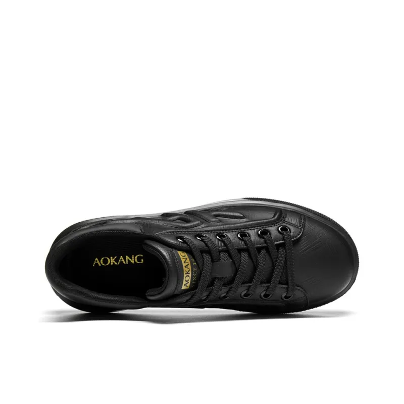 AOKANG Air Force One Series Lightweight Wear-Resistant And Slip-Resistant Low-Top Skateboard Shoes Men's Exclusive Box-4