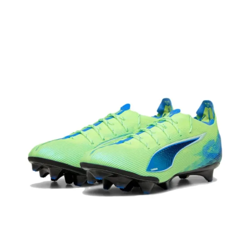 PUMA Ultra 5 FG Firm Ground Shock Absorbers With Slip Resistant Features Soccer Shoes Women's Cyan-2