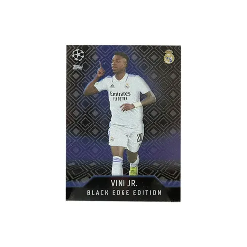 Topps UEFA Champions League Game Edition Brazil Real Gore-Tex Vinicius Player Card Product Access Sports Cards 1 Pc