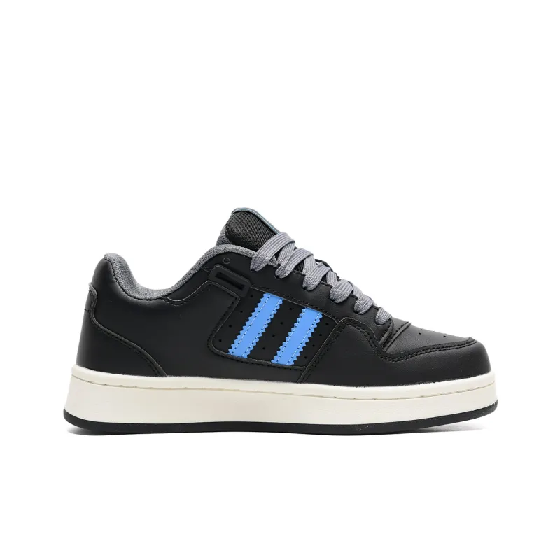 KAAVER OTTO Wear-Resistant Low-Top Skateboard Shoes Unisex White Blue-23