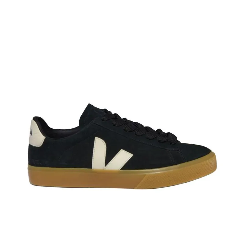 VEJA Campo Bold Low Top Skateboard Shoes Unisex Black-1