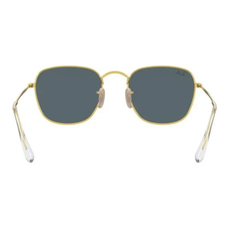 RayBan Metal Square Sunglasses Men's Gold-2