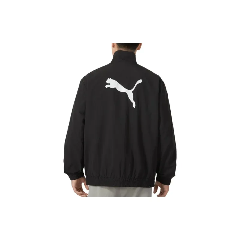 PUMA Jackets Unisex Black-4