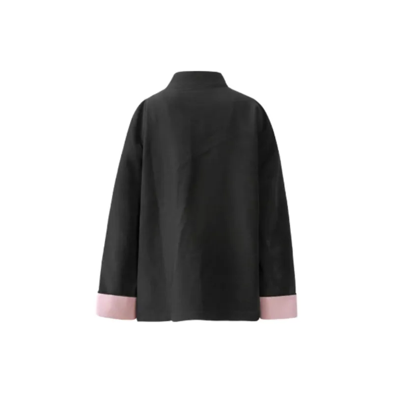 YINLEI Shirts Unisex Black-1