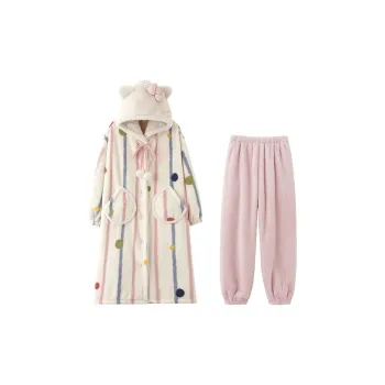 MIOJUER Pajama Set Women's Pink