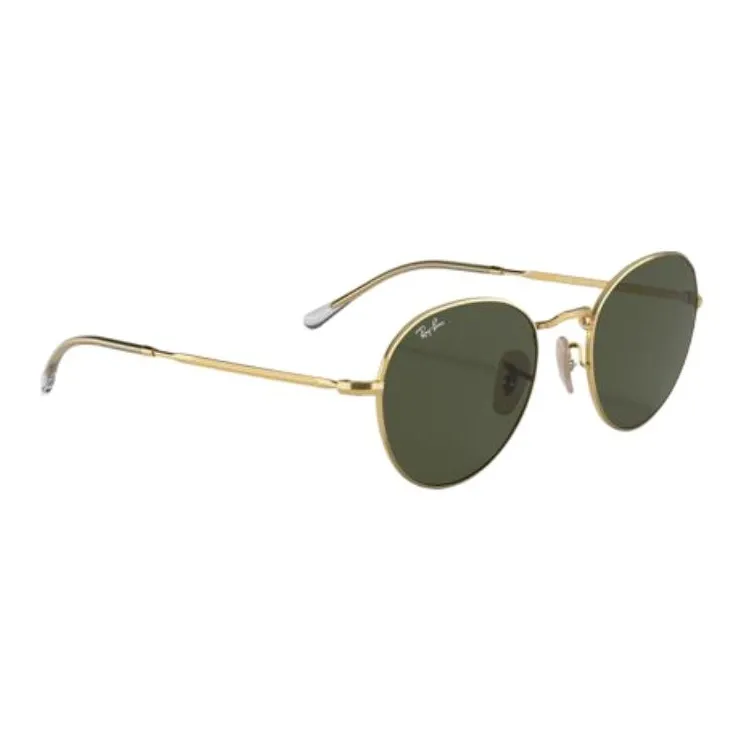 RayBan Crystal Round Sunglasses Women's Gold-1