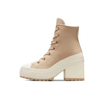 Converse Chuck 70 De Luxe Heel Platform Weatherized Leather Sneakers Women's