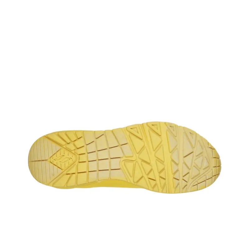 Skechers Uno Slip-Resistant Low-Top Casual Shoes Women's Yellow-4
