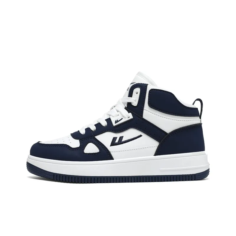 Warrior Height Increasing, Abrasion Resistant, Lightweight, And Breathable High Top Skateboard Shoes Unisex-15