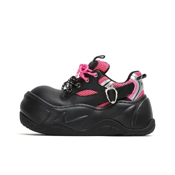 FY SPR Wifi Height Increasing Slip Resistant Low Top Casual Shoes Women's Black