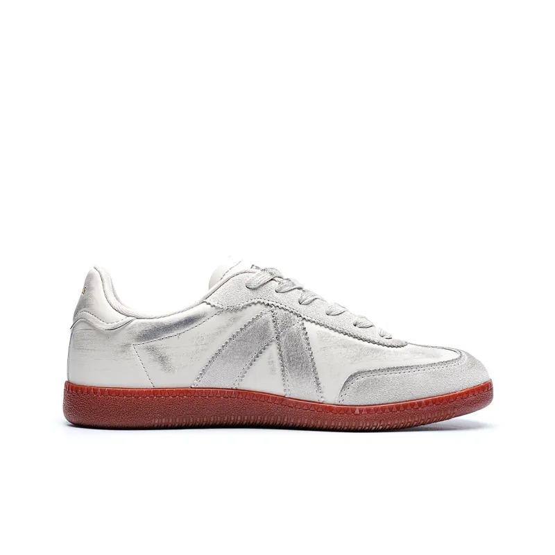BASLS German Army Trainers Breathable Low Top Skateboard Shoes Unisex-13