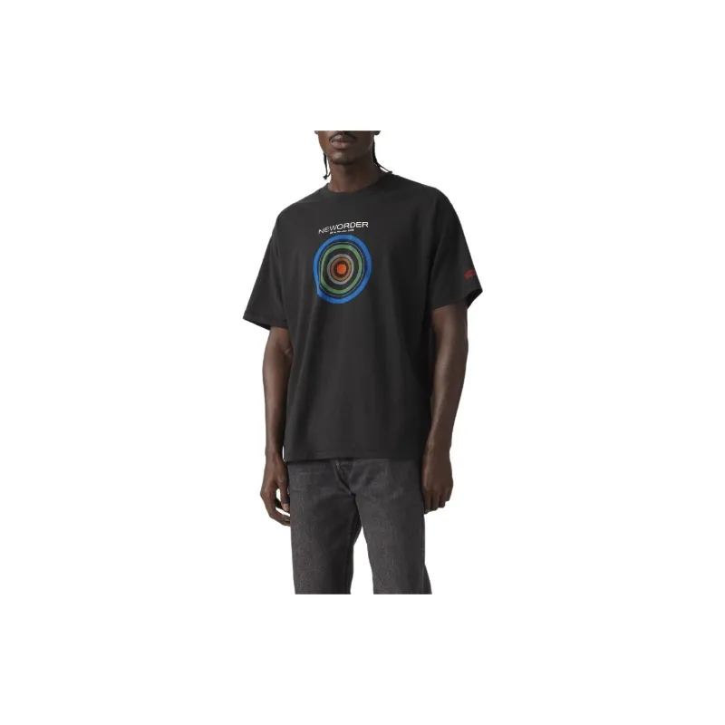 Levis New Order Collaboration T-Shirts Unisex Black-1