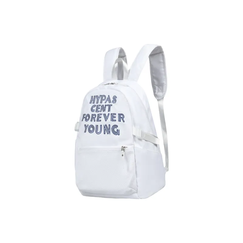 BOTH PLAY Large Capacity High School Twill Backpack Couple's Men's Women's Unisex-1