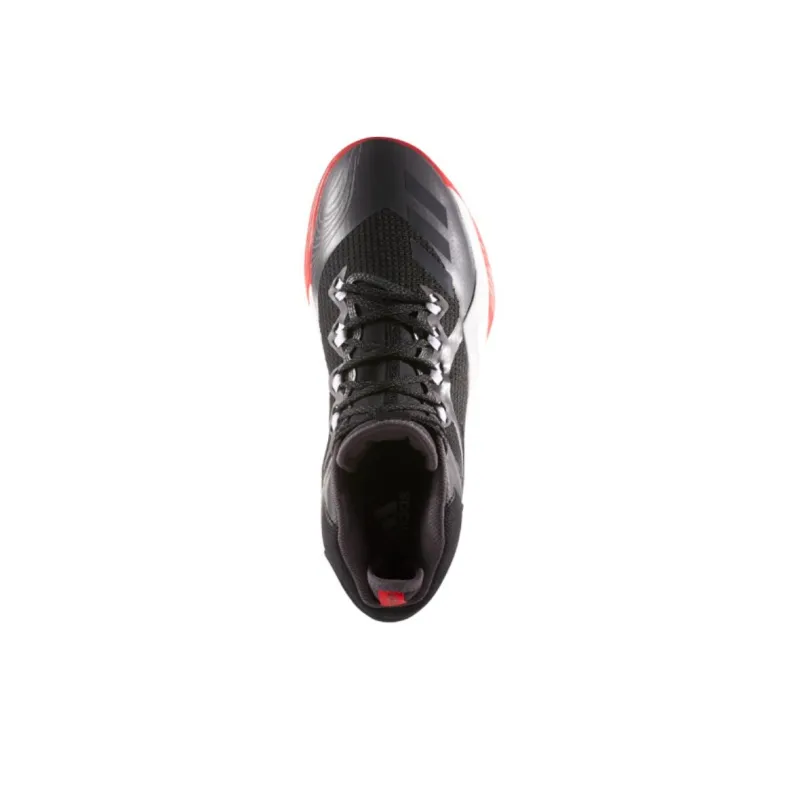 Adidas D Rose Dominate Anti Slip Wear Resistant Mid Top Basketball Shoes Men's Black-3