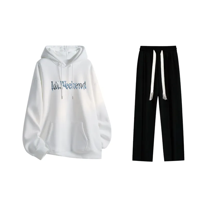 LA'T.WEEKEND Sweatshirt Set Unisex-7