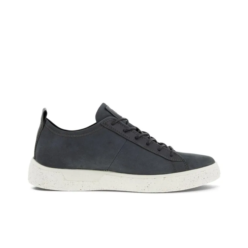 Ecco Street Tray Low-Top Skateboard Shoes Men's Gray-1