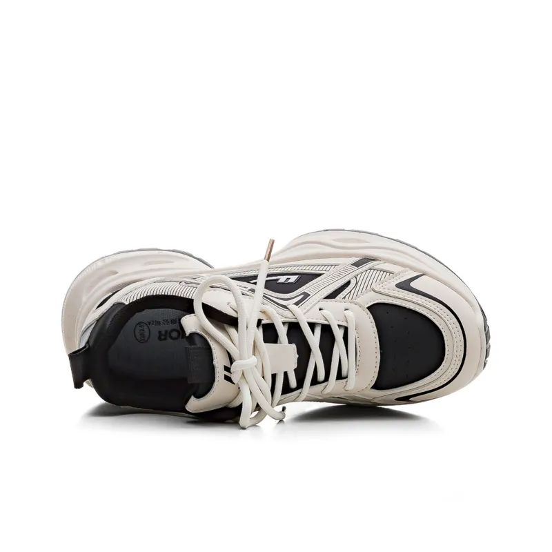 Warrior Snake Year Limited Edition Casual Shoes Wear-Resistant Height Increasing Low-Top Chunky Sneakers Unisex-3