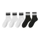 5 Pack (3 White+2 Black)