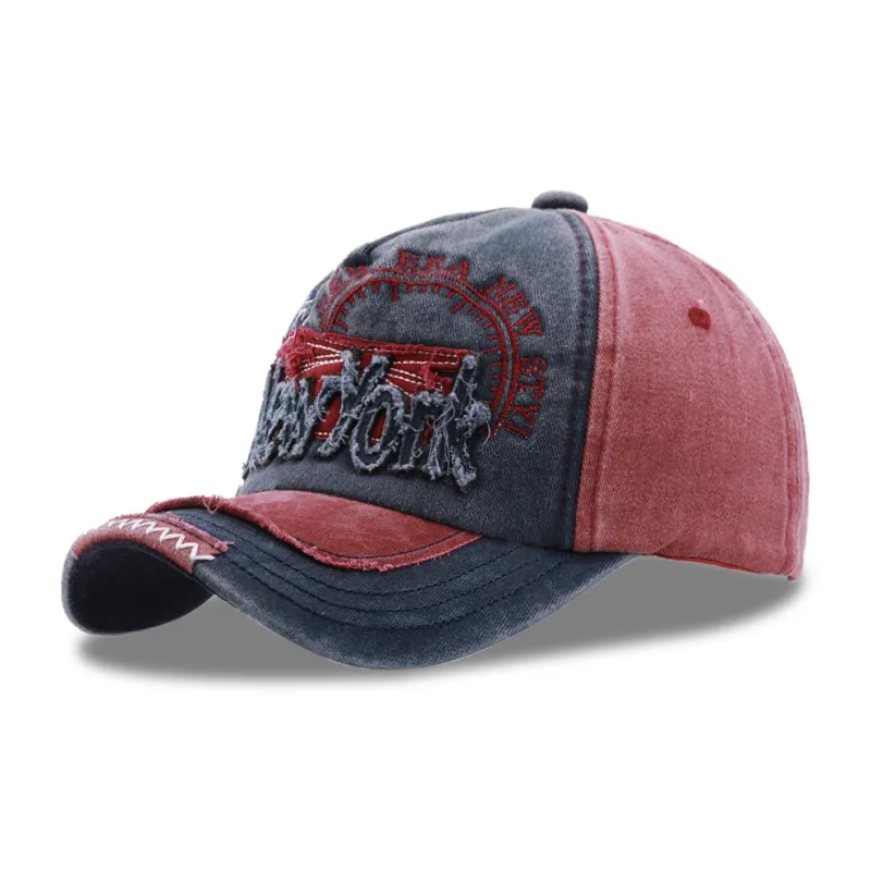 ZANC Cotton Baseball Caps Unisex Multiple Colors-9