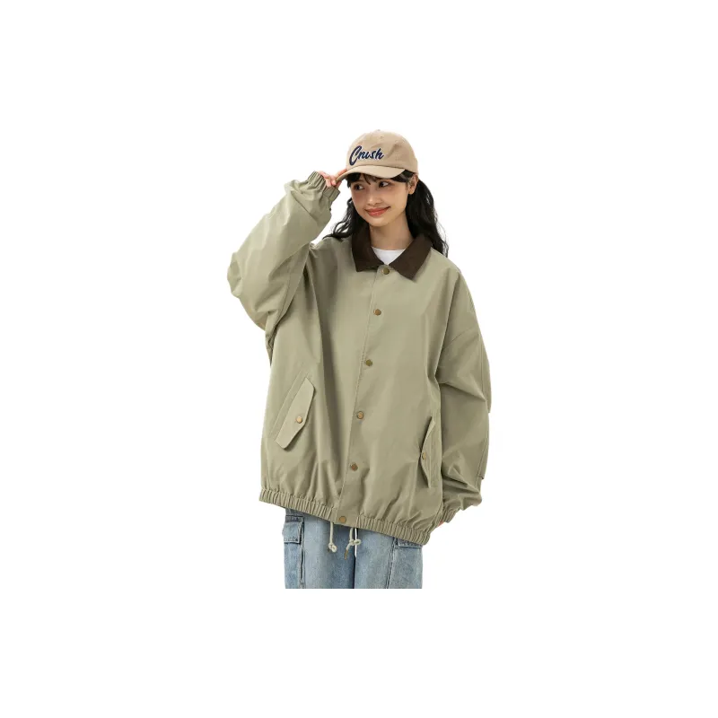 TONYKRZ Jackets Coats Unisex Coffee-10